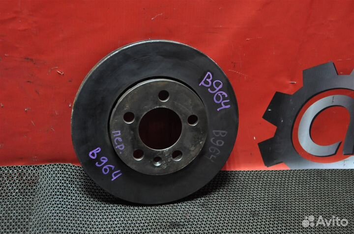 Диск тормозной (передний) skoda fabia 5J2