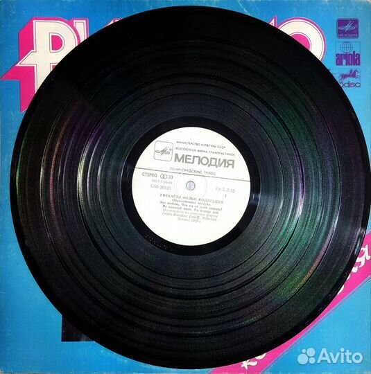Пластинка виниловая 
