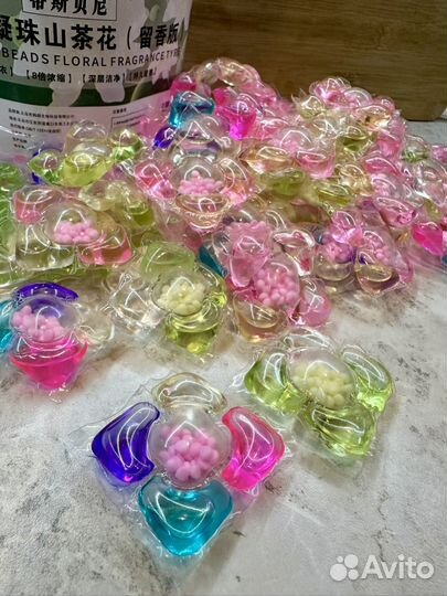 Капсулы для стирки в ведре 100шт