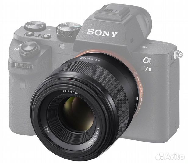 Объектив Sony FE 50mm F1.8