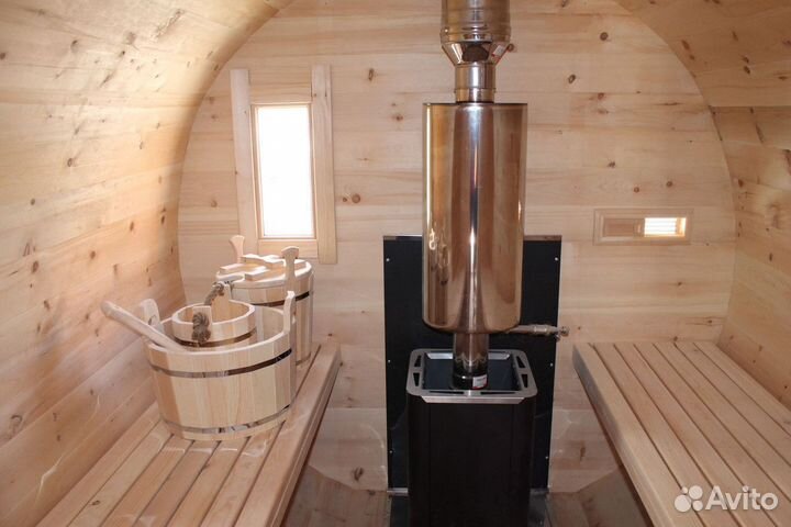 Баня бочка для дачи