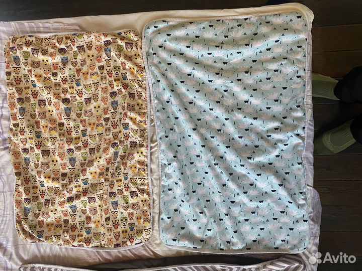 Пеленки впитывающие угольный бамбук