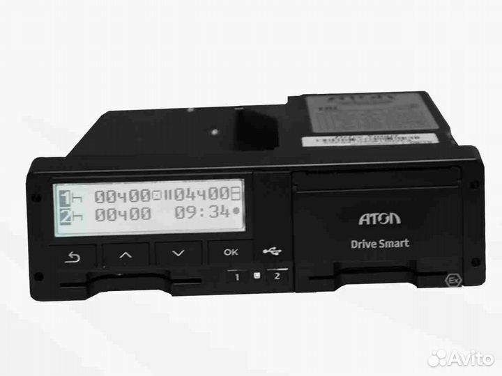 Тахограф Atol drive Smart с чипом скзи.Под ключ