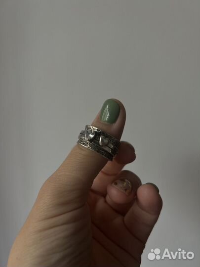 Кольцо motto 19