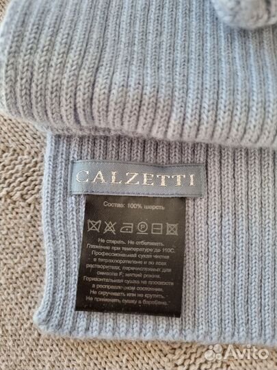 Комплект шапка и шарф Calzetti