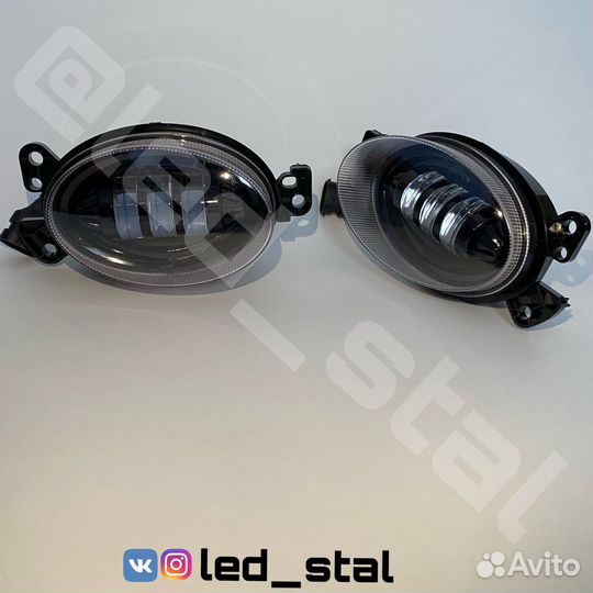 Противотуманные фары mercedes комплект