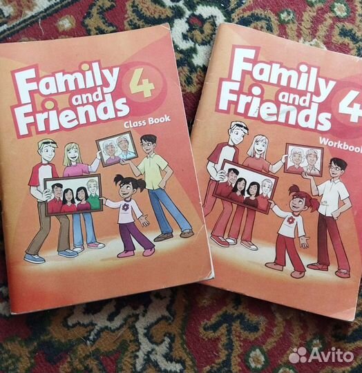 Учебник английского Family and friends4 (комплект)