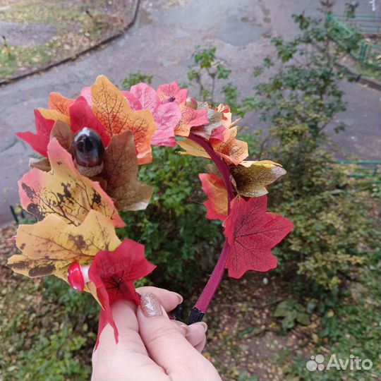 Ободок на праздник Осени