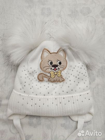 Шапка зимняя для девочки