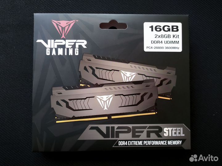 Viper Gaming 16GB DDR4 3600MHz