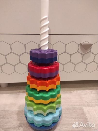 Пирамидка веселые шестеренки