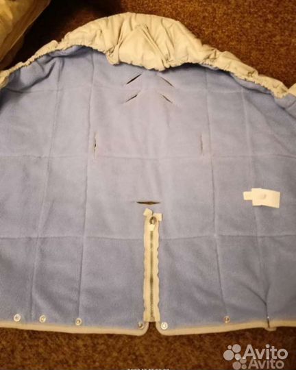 Зимний конверт в коляску