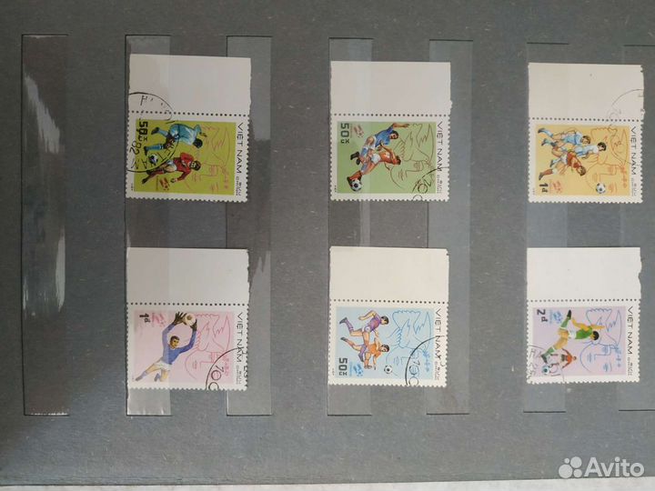Почтовые марки СССР спорт