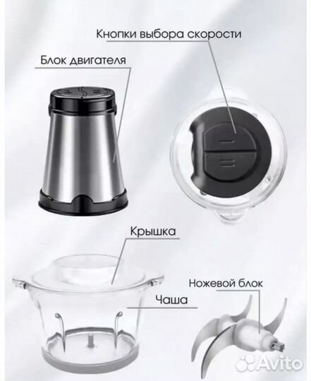 Измельчитель bosch новый