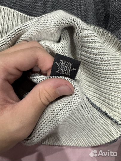 Polo ralph lauren свитер с флагом