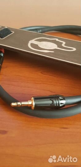 Кабель mini Jack- 2 rca новый