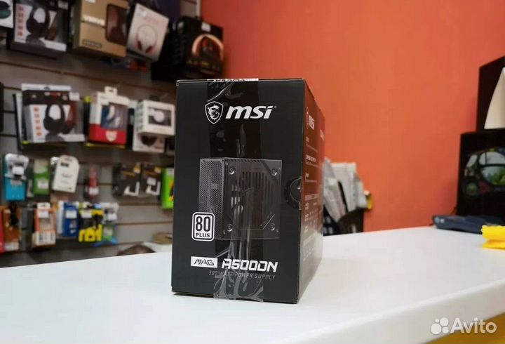 MSI MAG A500DN 80+ 500W Блок питание новый