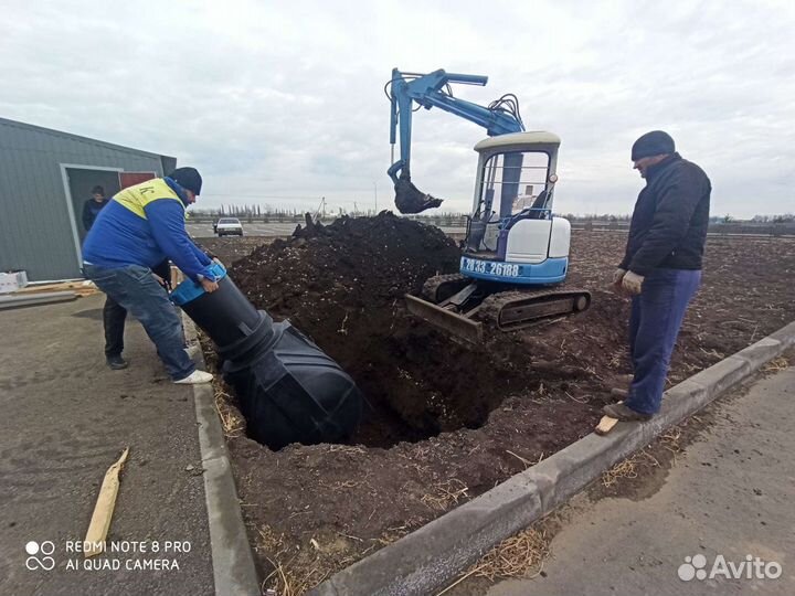 Услуги мини экскаватора