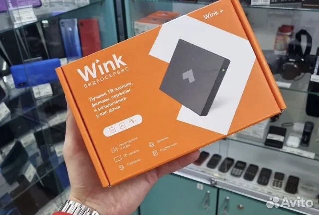 Smart tv приставка Wink+