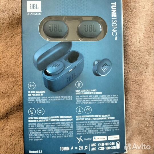 Беспроводные наушники JBL tune 130nc