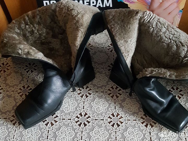 Сапоги женские зимние 39