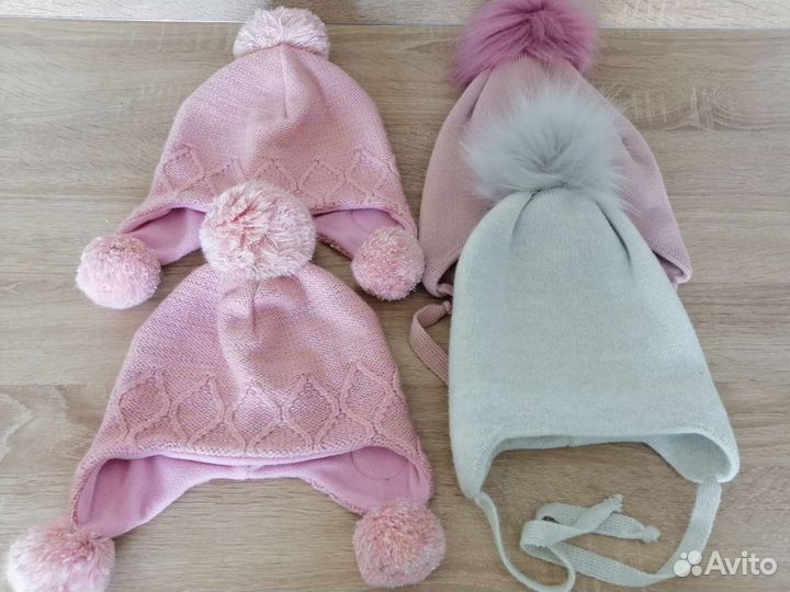 Шапки для двойни демисезон