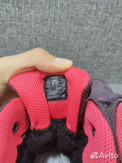 Зимние Новые Ботинки Ecco 34 размер