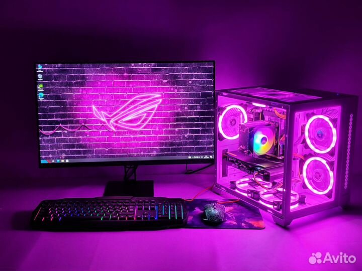 Игровой пк RTX 2060 super +intel I7 RAM:16GB SSD