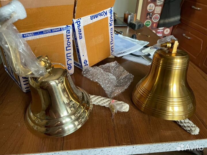 Рынды латунные Брелки Штурвалы Якоря и др