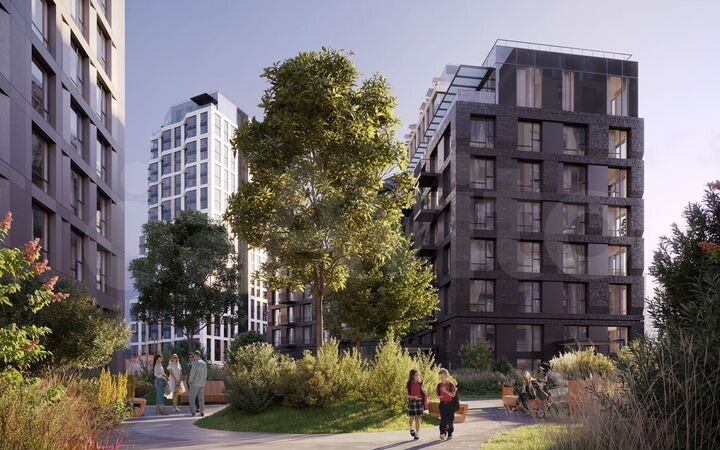 1-к. квартира, 52 м², 8/19 эт.