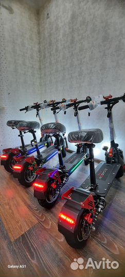 Самокат взрослый новый