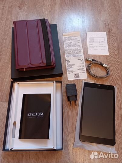 Планшет dexp ursus R180 + чехол