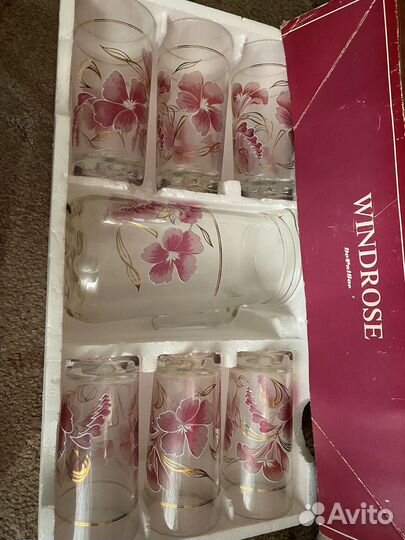 Посуда бокалы стеклянные наборы