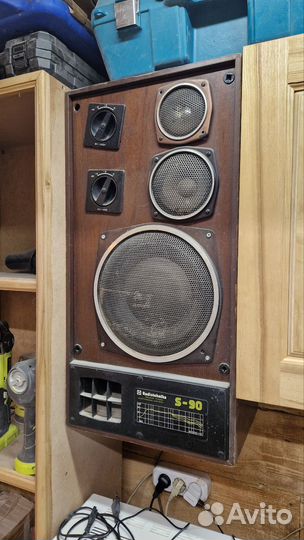 Колонки Radiotehnika S-90 с усилителем