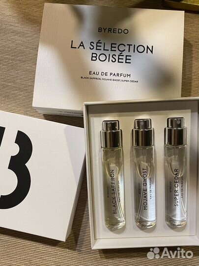 Byredo набор La Selection Boisee