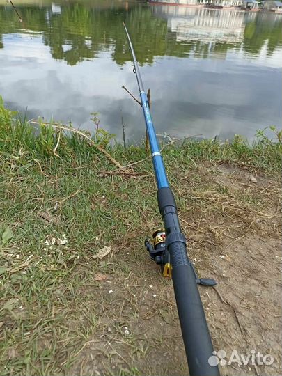 Удочка в сборе готовая к рыбалке