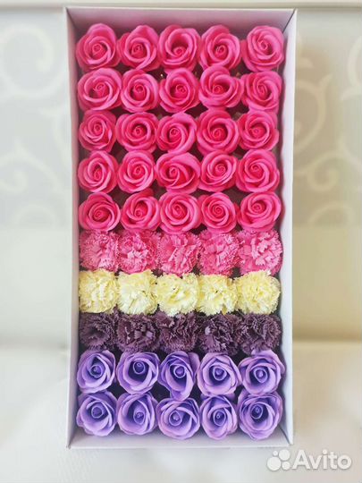 Цветы из мыла