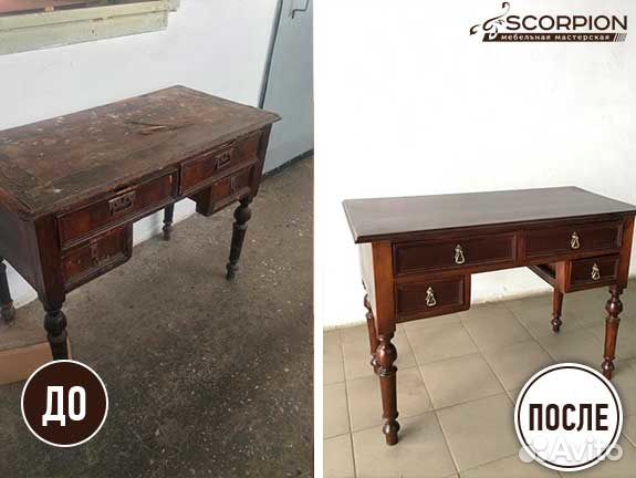 Реставрация и покраска деревянной мебели