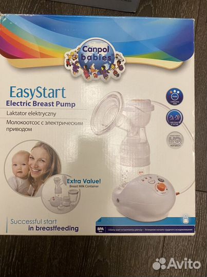 Молокоотсос электрический canpol babies