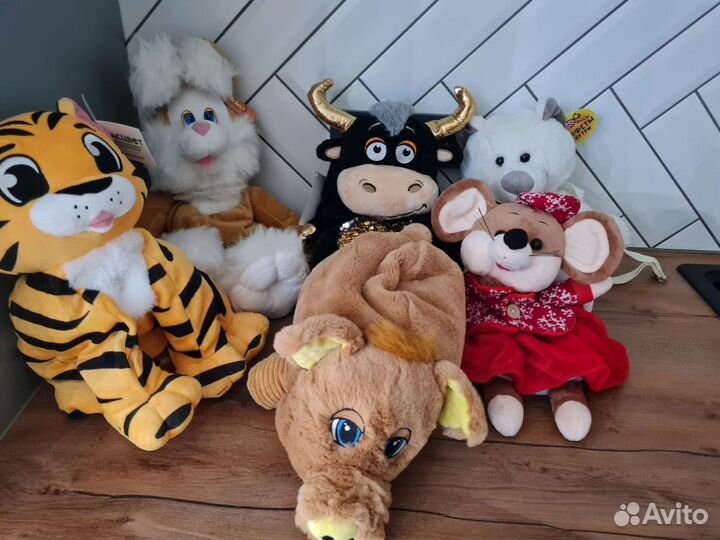 Мягкие игрушки новые