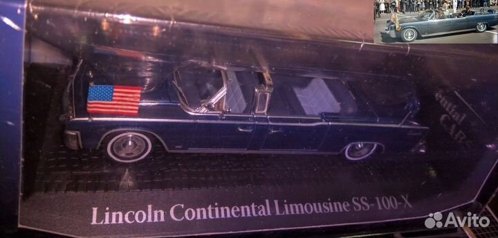 Набор моделей американских лимузинов в м1/43