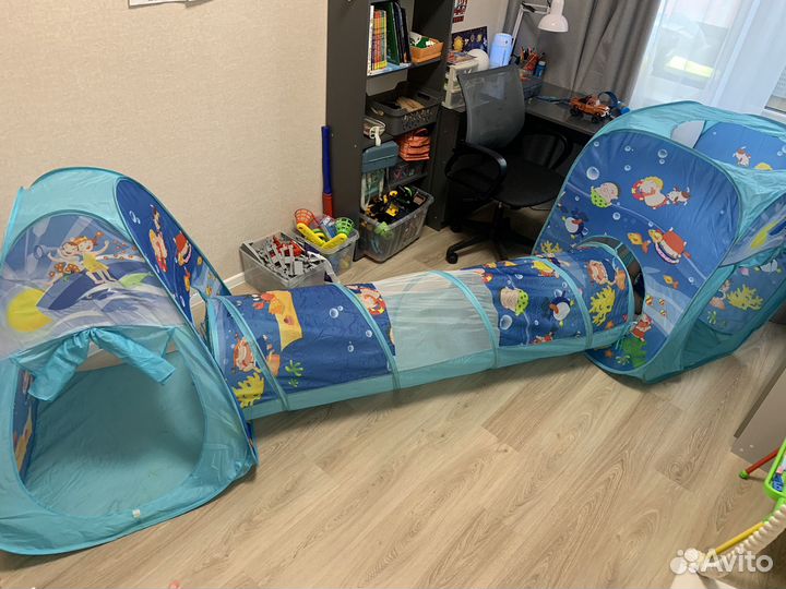 Игровой комплекс с тоннелем