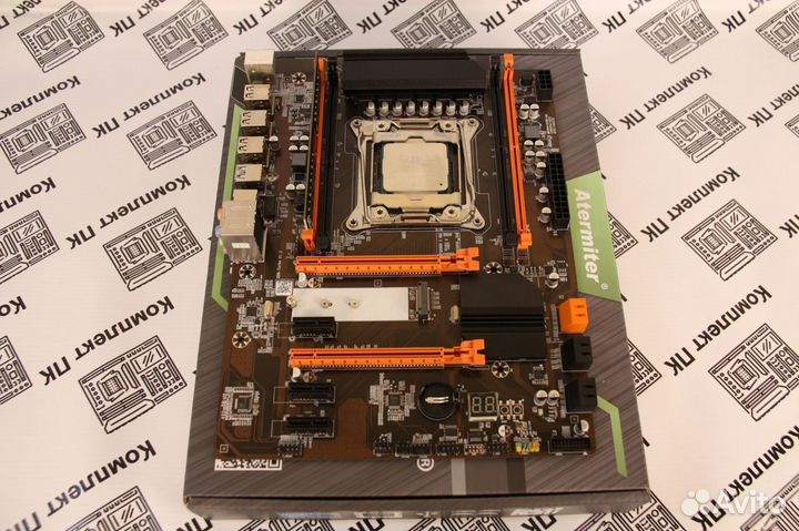 Комплект Xeon 2670v3 (12/24 ядер) +8 gb + x99 ddr4