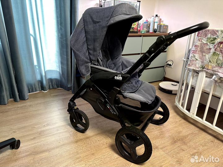 Коляска 3 в 1 CAM Dinamico б/у