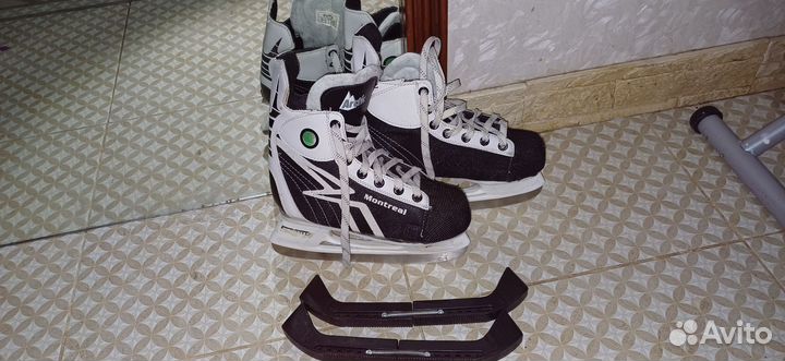 Коньки хоккейные Montreal детские 35