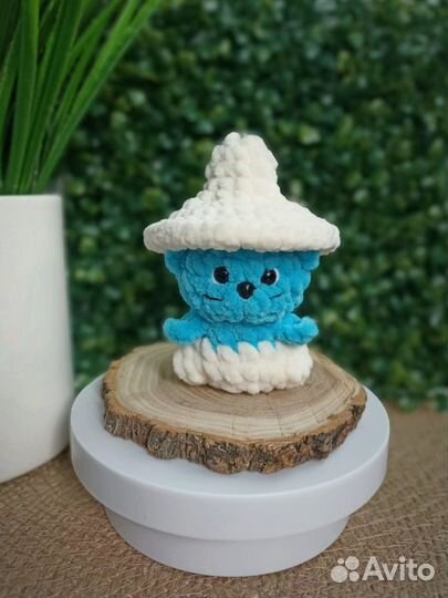Вязаный Шайлушай smurfcat