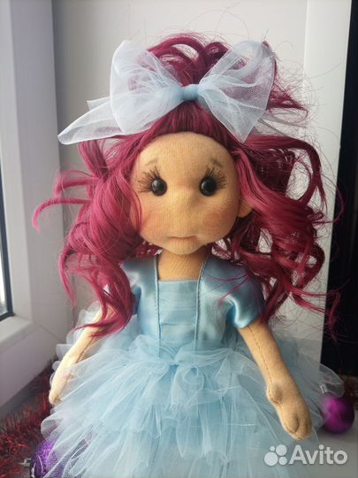 Текстильная интерьерная кукла