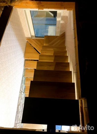 Лестница в коттедж
