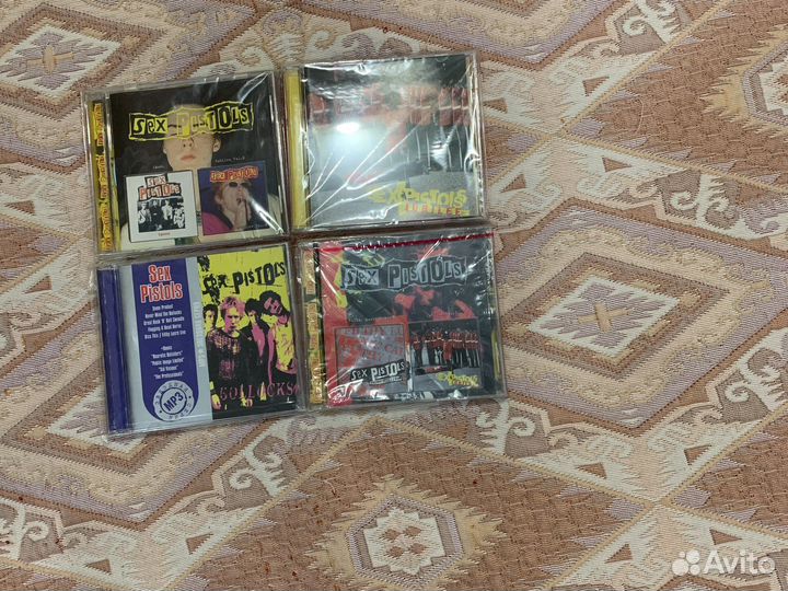 CD диски sex pistols