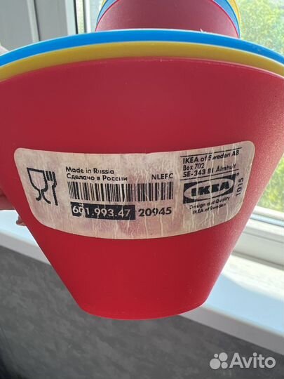 Детская посуда IKEA